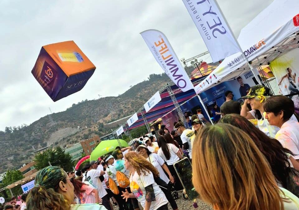 ¡OMNILIFE – SEYTÚ, presente en The Color Run 2025!